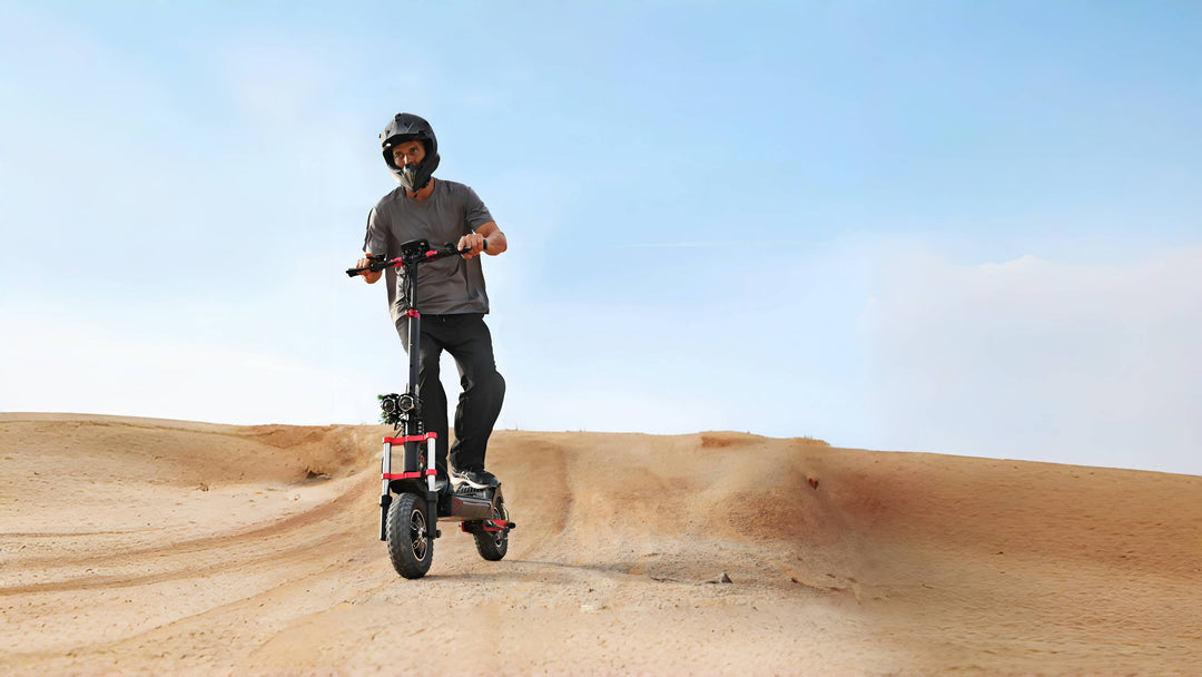 Unleash Your Adventure with the iScooter iX8 Off-Road Dual-Drive Electric Scooter