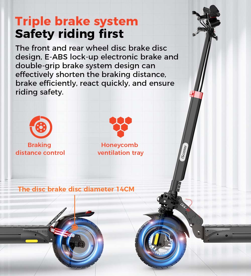 iScooter iX4 800W Off-Road Electric Scooter 45km/h