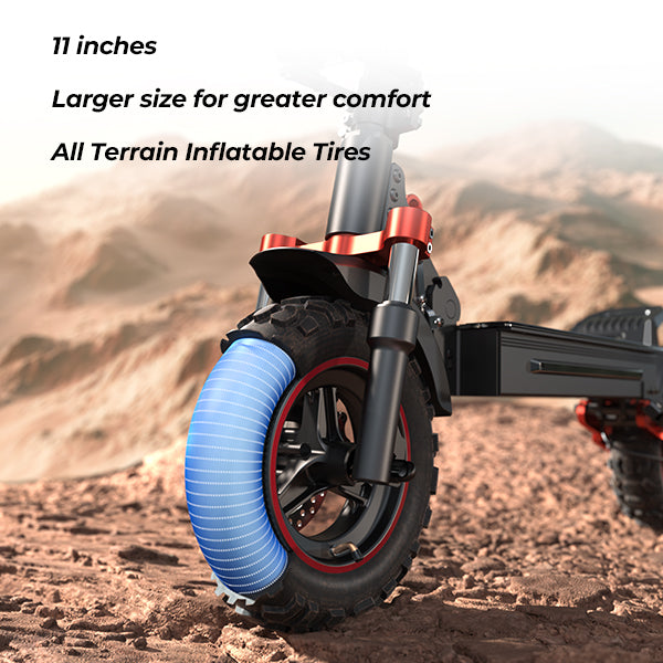 iScooter iX5S  1000W Off-Road E-scooter  Double suspension