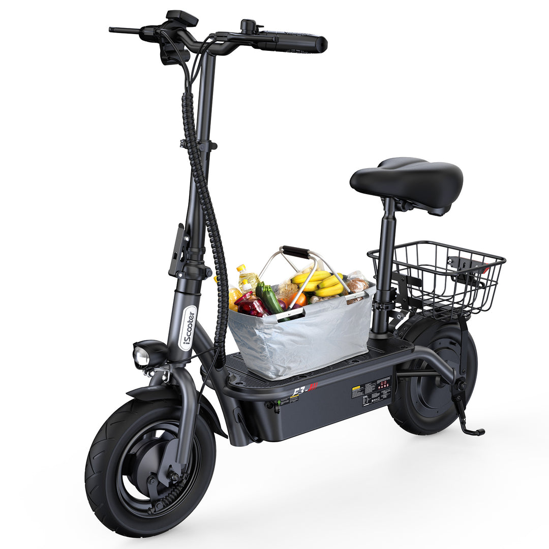 iScooter F3 Seated Electric Scooter Light commuting