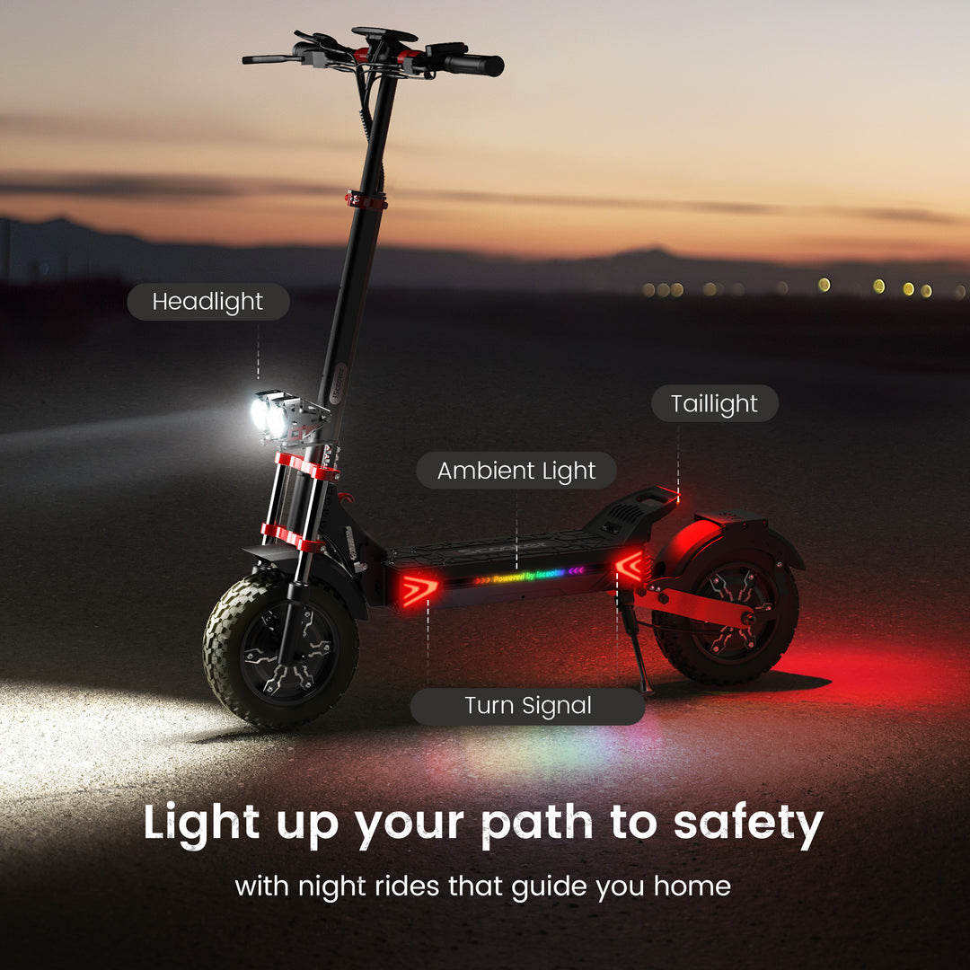 iScooter iX8  1200W*2 Off-Road E-Scooter 60KM/H