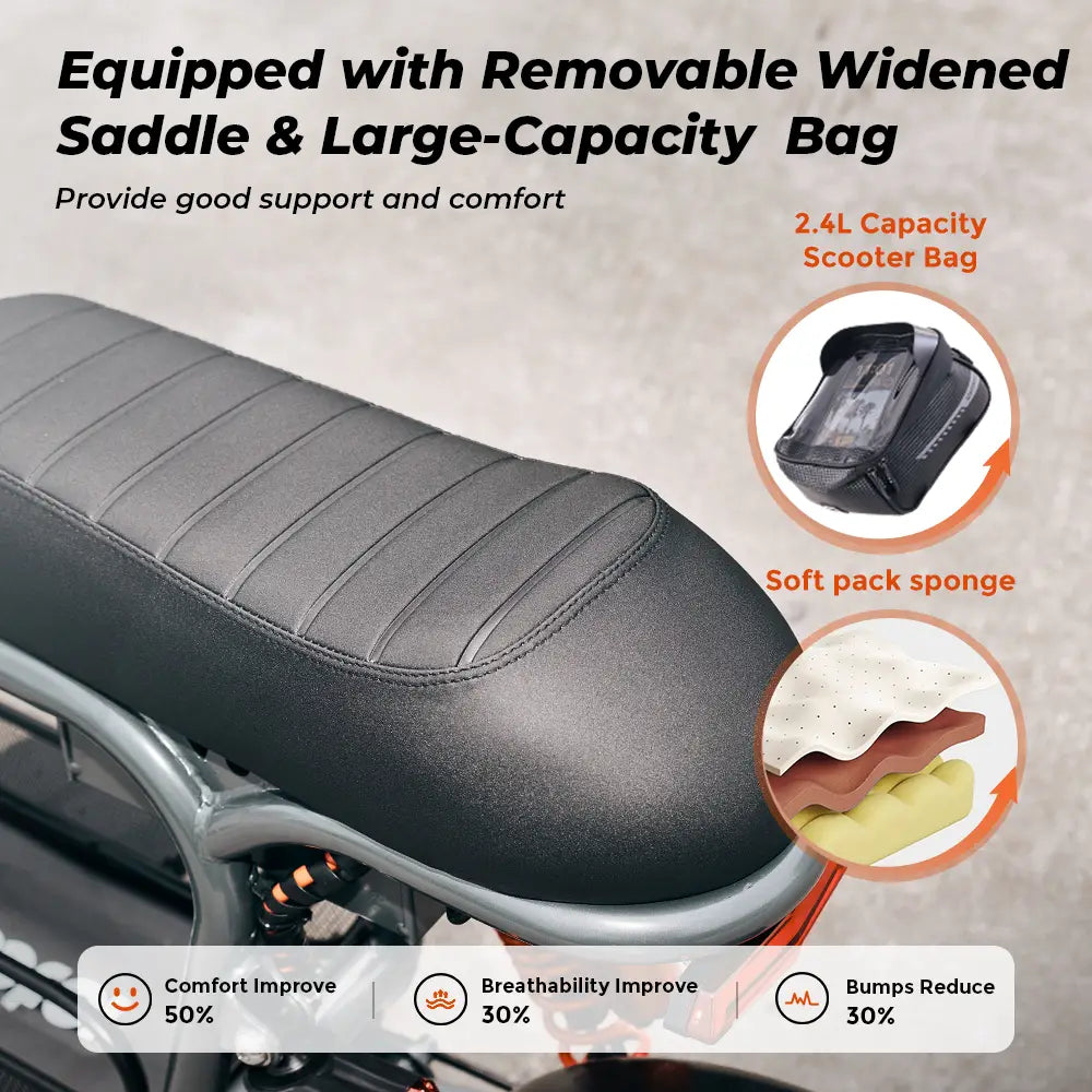 iScooter DX5 With seat City E-scooter