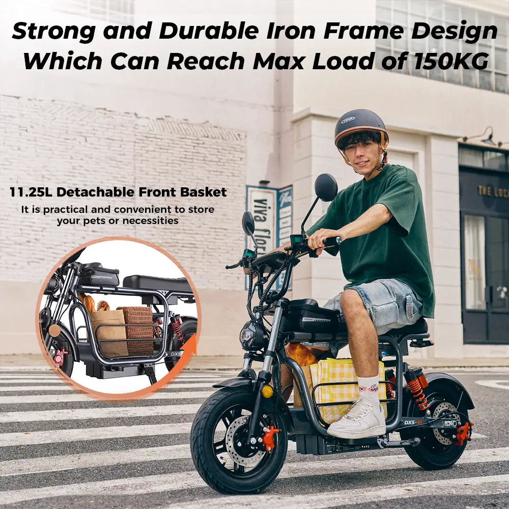 iScooter DX5 With seat City E-scooter