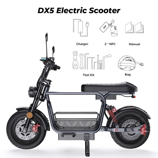 iScooter DX5 With seat City E-scooter