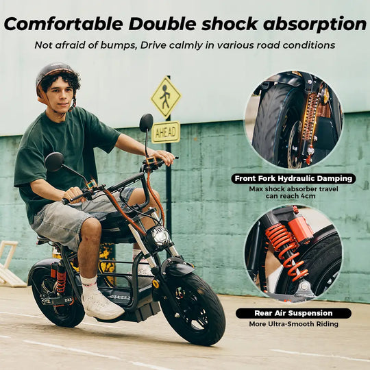 iScooter DX5 With seat City E-scooter