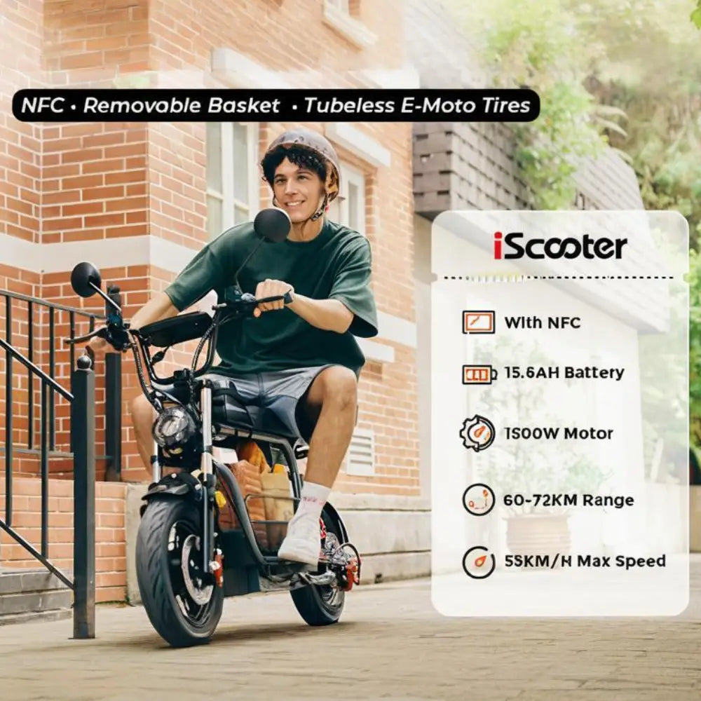 iScooter DX5 With seat City E-scooter