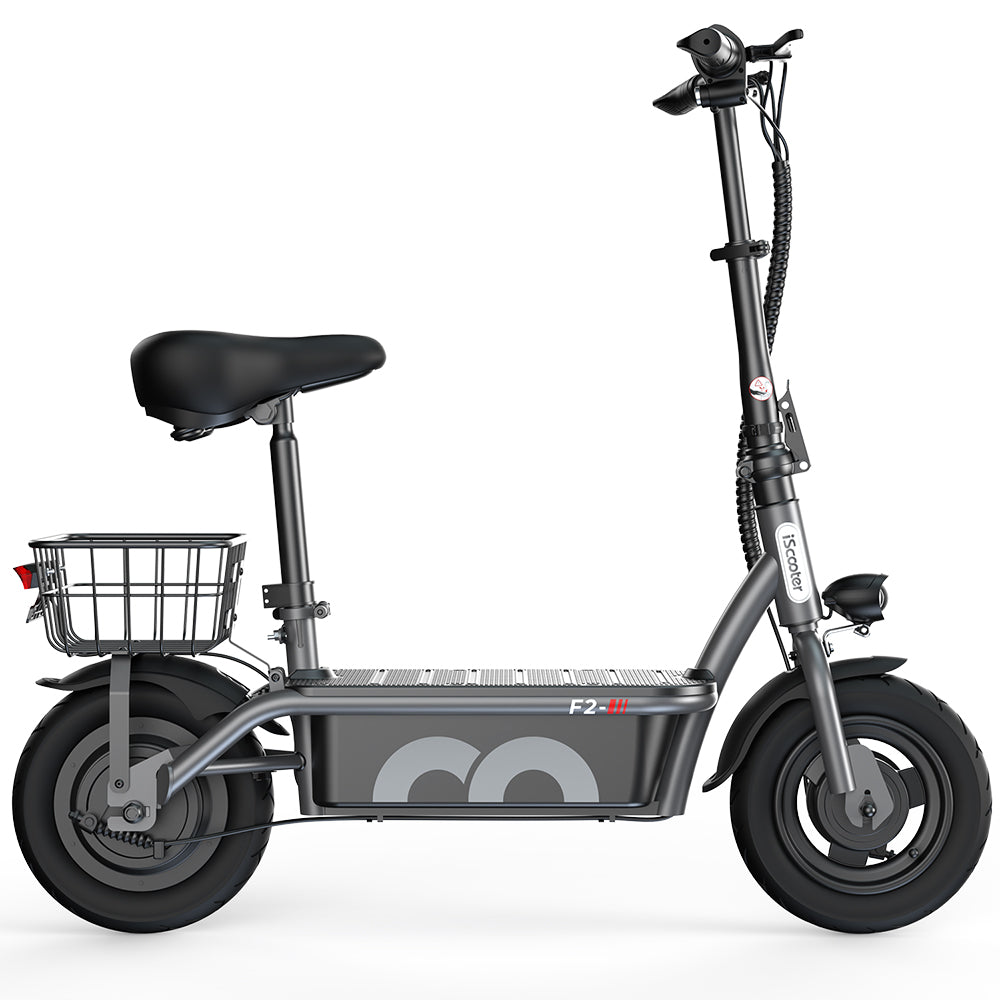 iScooter F2,Electric Scooter,Portable Electric Scooter,Smart Electric Scooter,Eco Scooter,Electric Skateboard for Adults,ong Battery Life Electric Skateboard,Electric scooter with seat