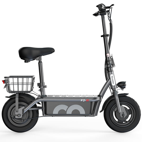 iScooter F2,Electric Scooter,Portable Electric Scooter,Smart Electric Scooter,Eco Scooter,Electric Skateboard for Adults,ong Battery Life Electric Skateboard,Electric scooter with seat