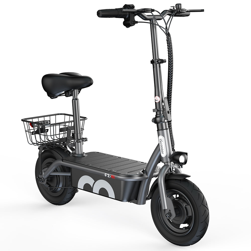 iScooter F2,Electric Scooter,Portable Electric Scooter,Smart Electric Scooter,Eco Scooter,Electric Skateboard for Adults,ong Battery Life Electric Skateboard,Electric scooter with seat