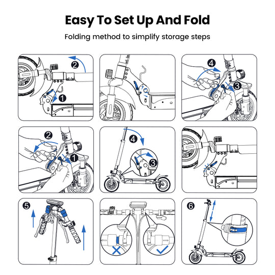 iScooter W9 1000W Off-Road E-scooter 45km/h