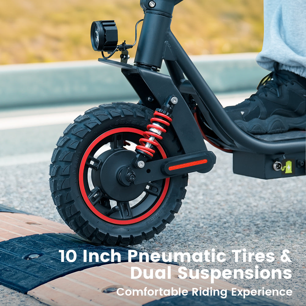 iScooter i10 Pro 800W 10 inch electric scooter 60 km max. range Powerful scooters 15 Ah 45 km/h electric scooter