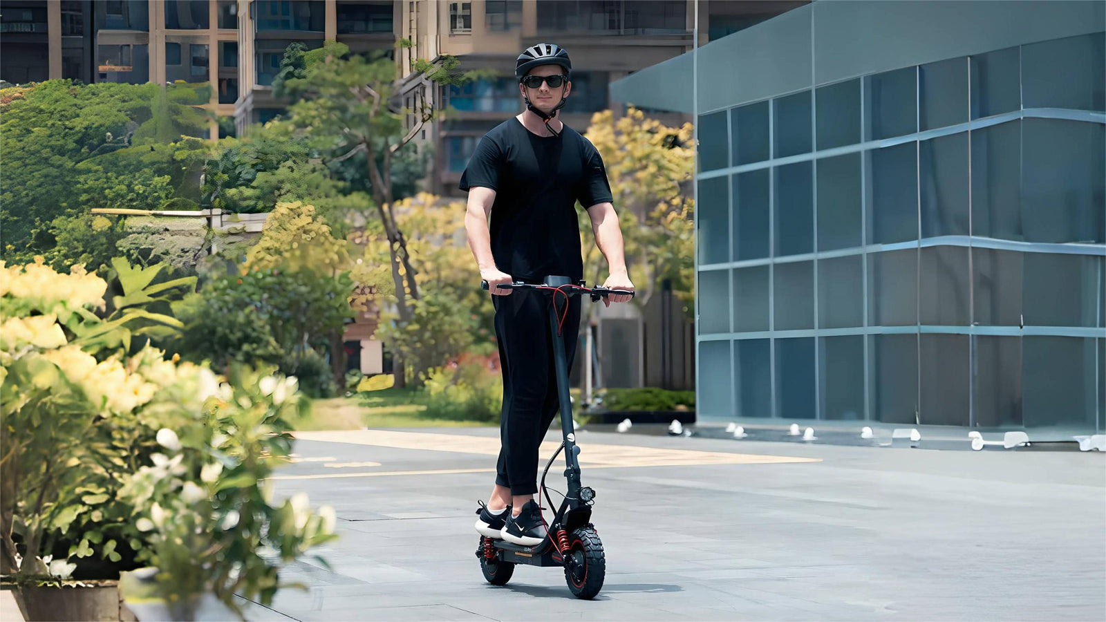 iScooter i10 Pro 800W 10 inch electric scooter 60 km max. range Powerful scooters 15 Ah 45 km/h electric scooter
