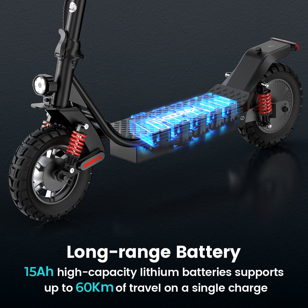 iScooter i10 Pro 800W 10 inch electric scooter 60 km max. range Powerful scooters 15 Ah 45 km/h electric scooter