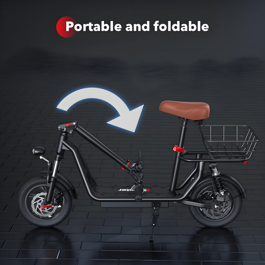 iScooter i12,Electric Scooter,Portable Electric Scooter,Smart Electric Scooter,Eco Scooter,Electric Skateboard for Adults,ong Battery Life Electric Skateboard