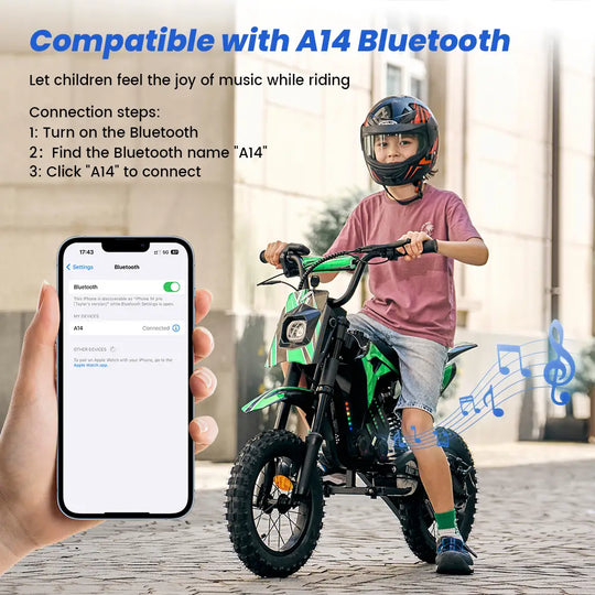 iScooter A14 Children's Electric Motorcycle