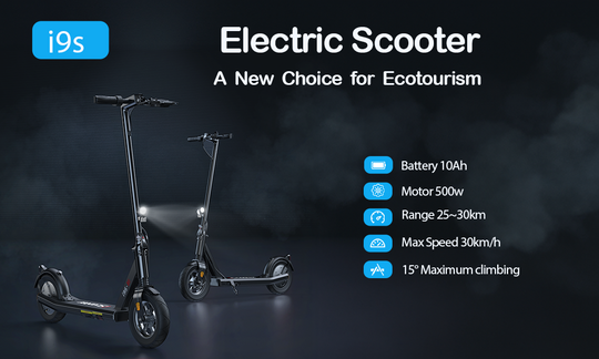 iScooter i9S Motor Electric Scooter Light commuting