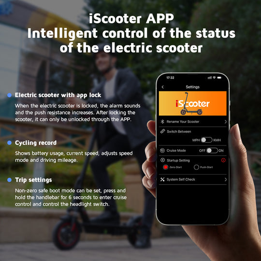 iScooter i10 High Performance Electric Scooters 45km