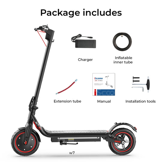 iScooter w7 Urban Commuting Electric Scooter 25km