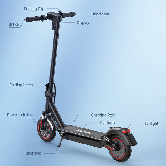 iScooter i10 Max 96km Ultra-long battery life electric scooter