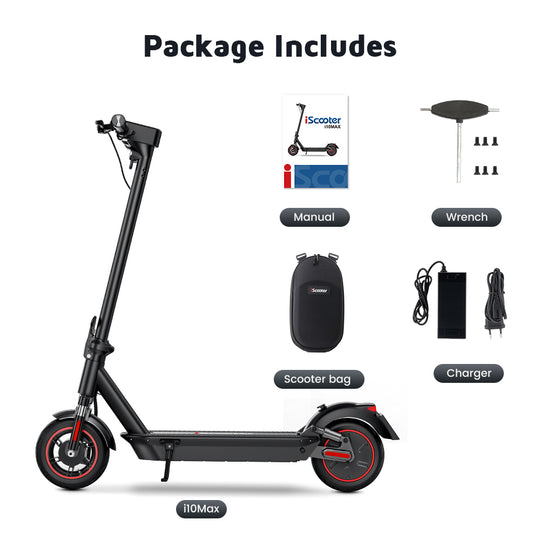 iScooter i10 Max 96km Ultra-long battery life electric scooter