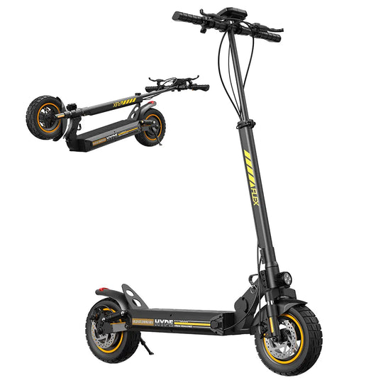 iScooter W9 Air Electric Scooter 48V 10Ah Battery 30-40km Range 800W Motor 40km/h Max speed Double suspension 10" Off-road Tires Aldult E-Scooter