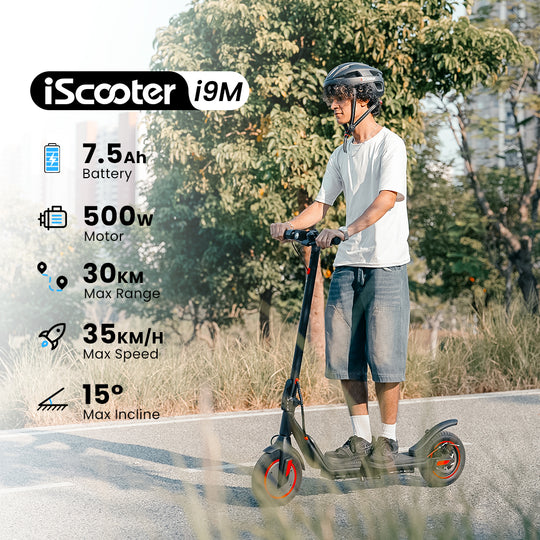 iScooter i9M Motor Electric Scooter Light commuting