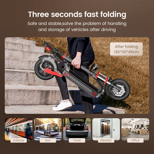 iScooter iX8  2400W Electric Off-Road Scooter