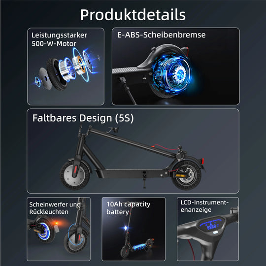 E9T Max DE-ABE E-scooter