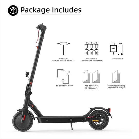 E9T Max DE-ABE E-scooter
