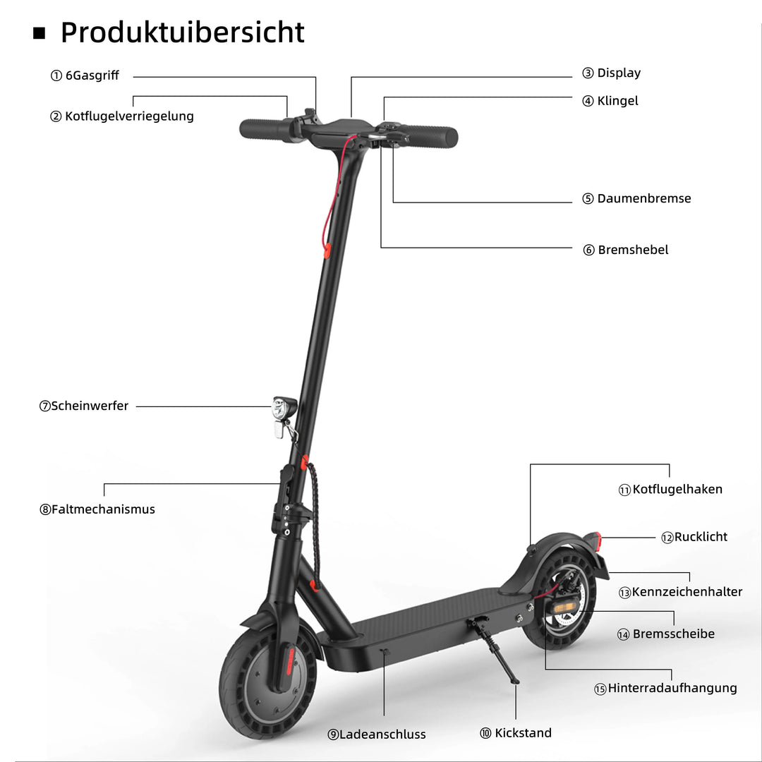 E9T Max DE-ABE E-scooter