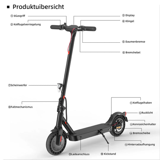E9T Max DE-ABE E-scooter