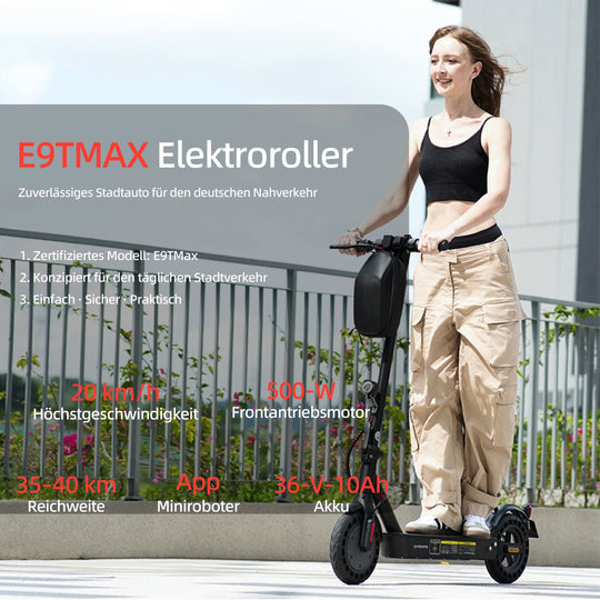 E9T Max DE-ABE E-scooter