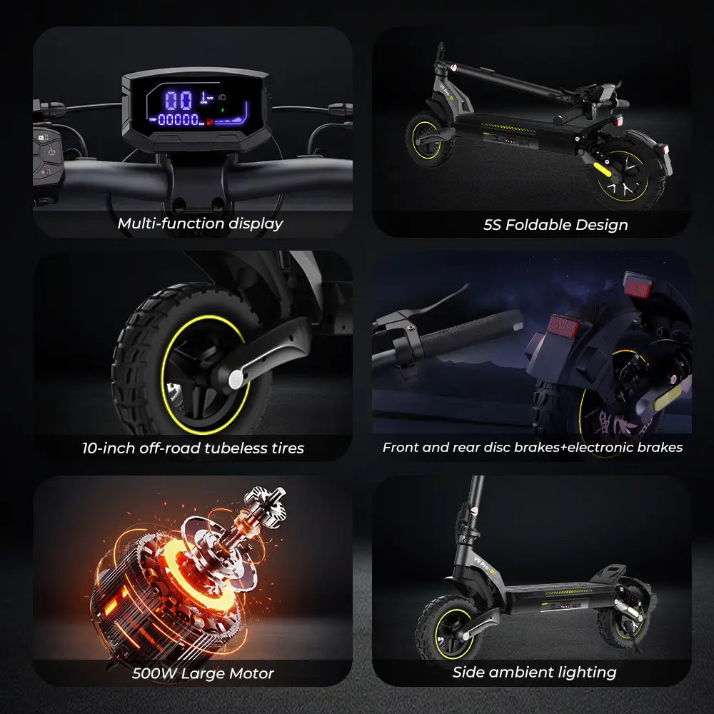 V5 Pro DE-ABE E-scooter