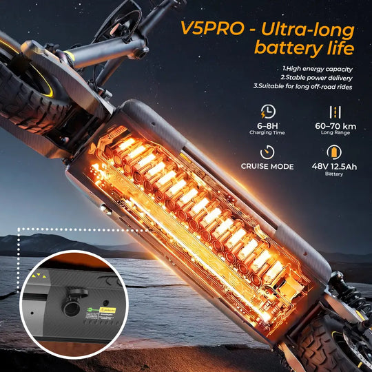 V5 Pro DE-ABE E-scooter