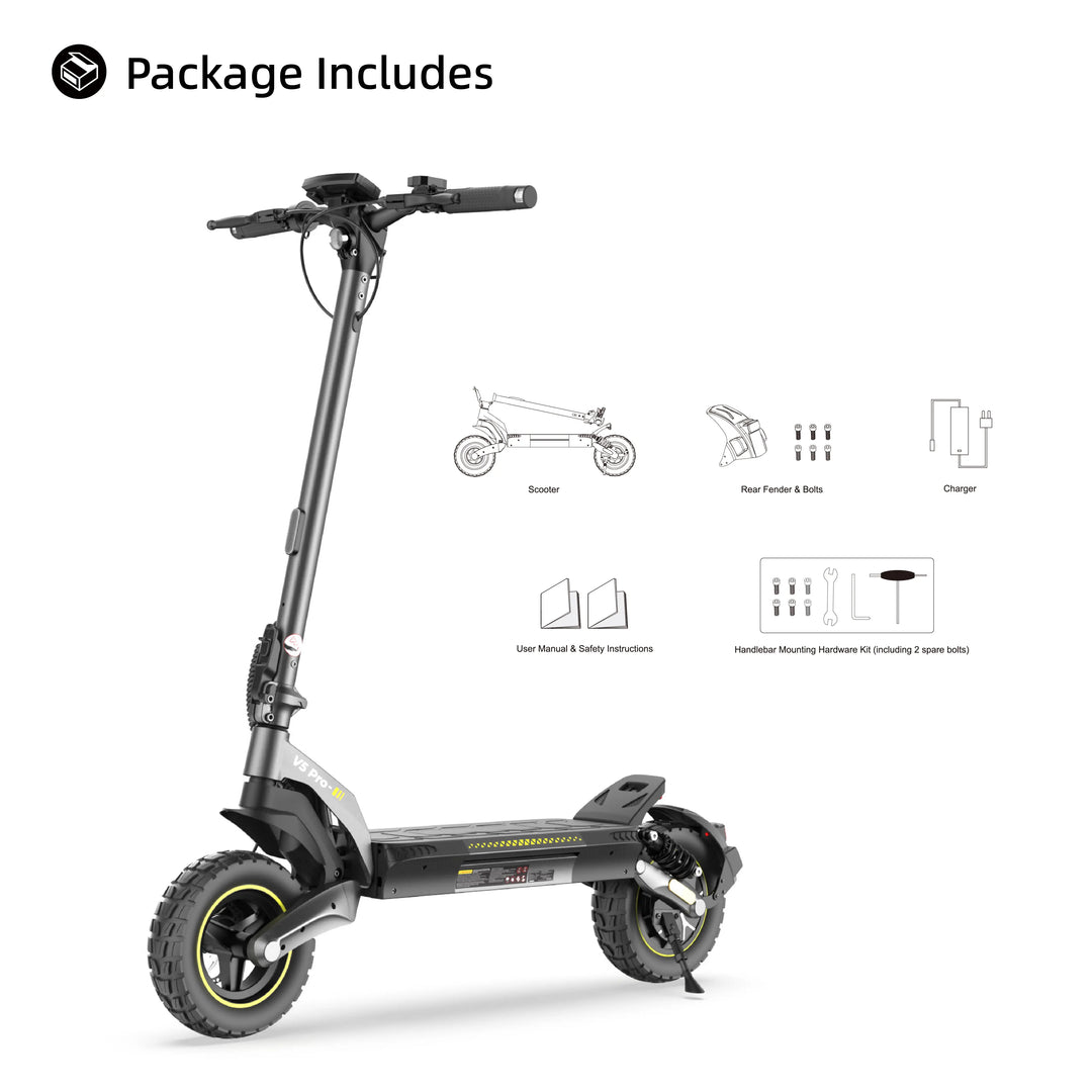 V5 Pro DE-ABE E-scooter