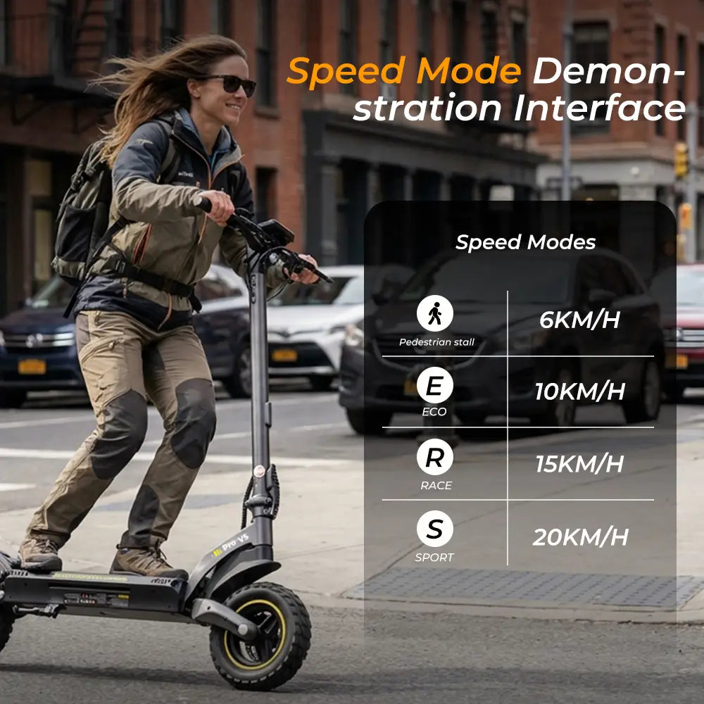 V5 Pro DE-ABE E-scooter
