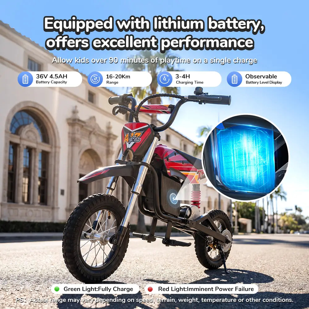 iScooter A12 Kids Electric bike