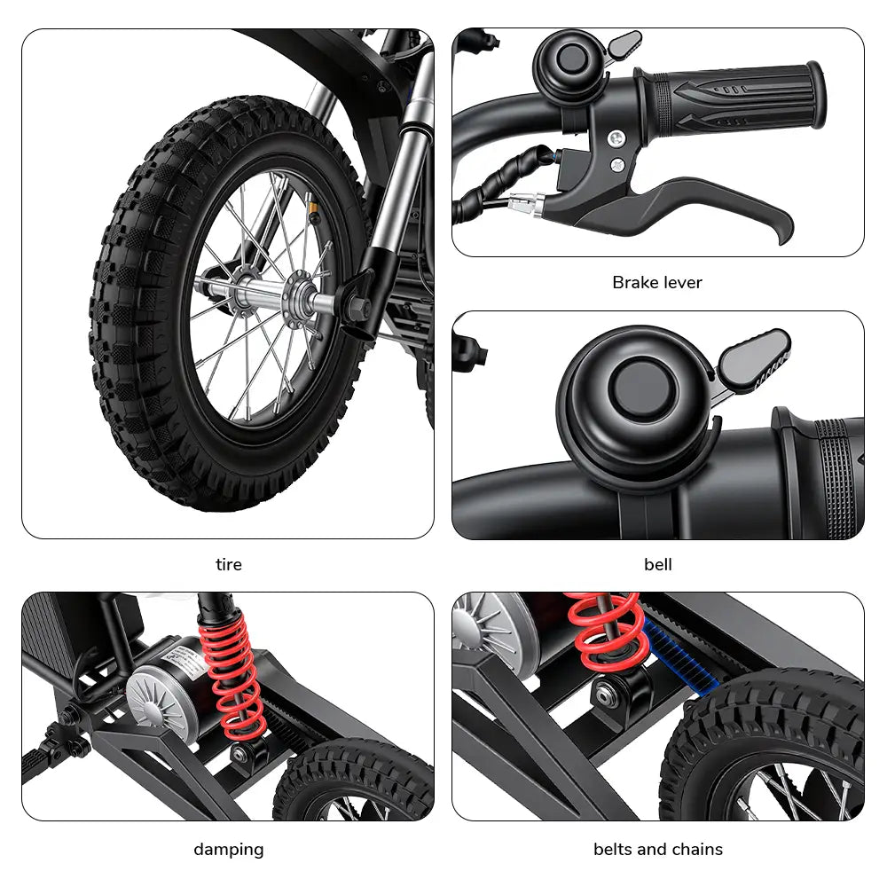 iScooter A12 Kids Electric bike