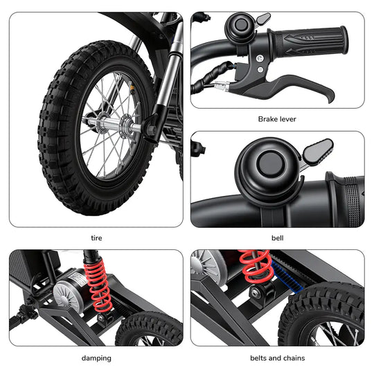 iScooter A12 Kids Electric bike