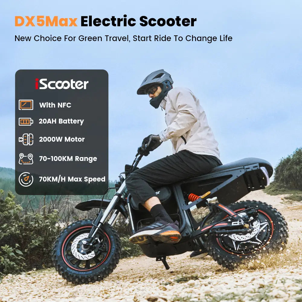 iScooter DX5 Max Seated Electric scooter