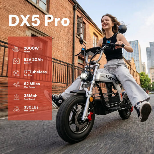 iScooter DX5 Pro Seated Electric scooter