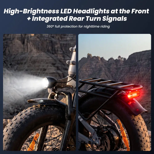 iScooter EB8 Foldable Fat tires E-bike
