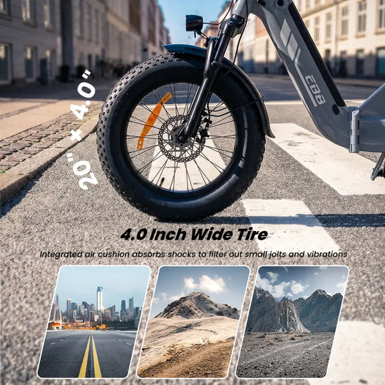 iScooter EB8 Foldable Fat tires E-bike