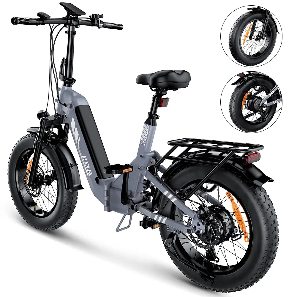iScooter EB8 Foldable Fat tires E-bike