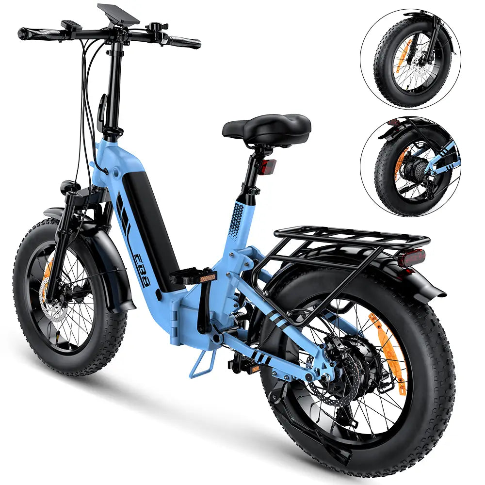 iScooter EB8 Foldable Fat tires E-bike