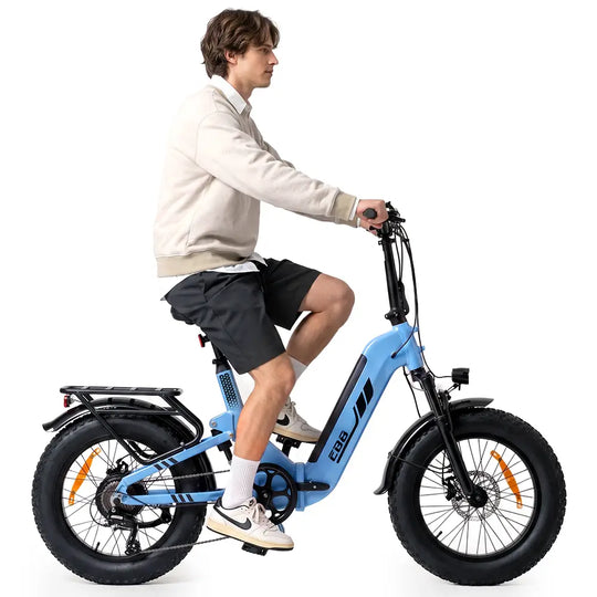 iScooter EB8 Foldable Fat tires E-bike