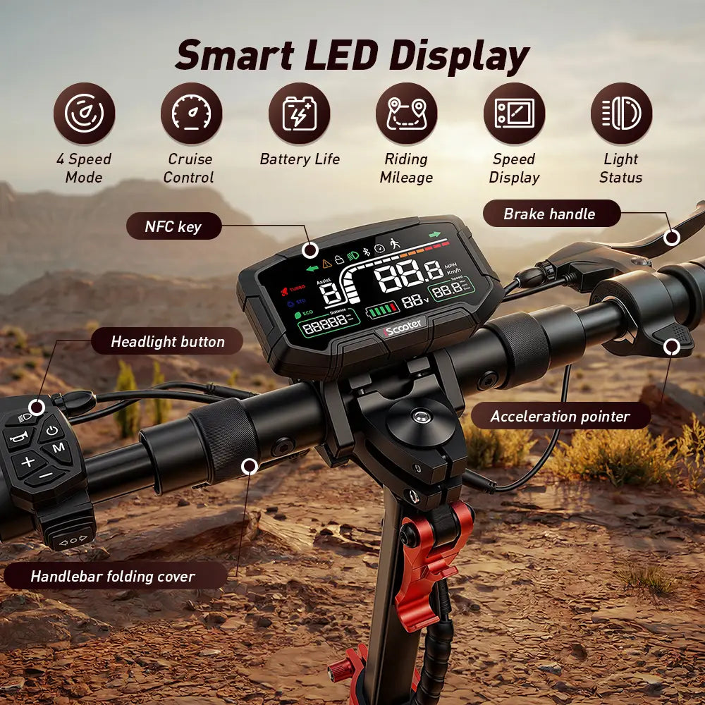 iScooter GX3 Pro Off-Road Electric Scooter