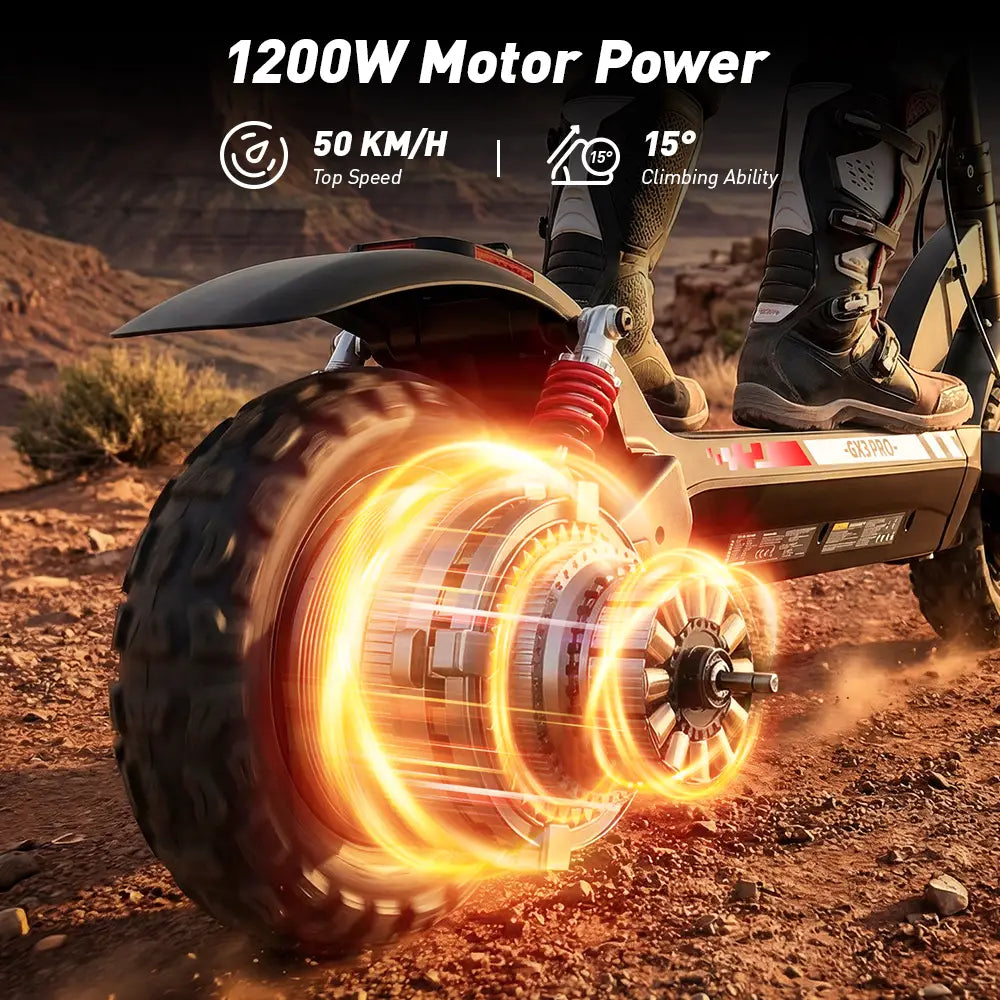 iScooter GX3 Pro Off-Road Electric Scooter