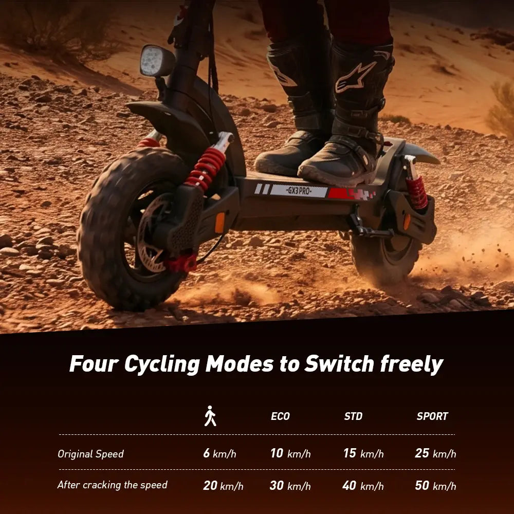 iScooter GX3 Pro Off-Road Electric Scooter