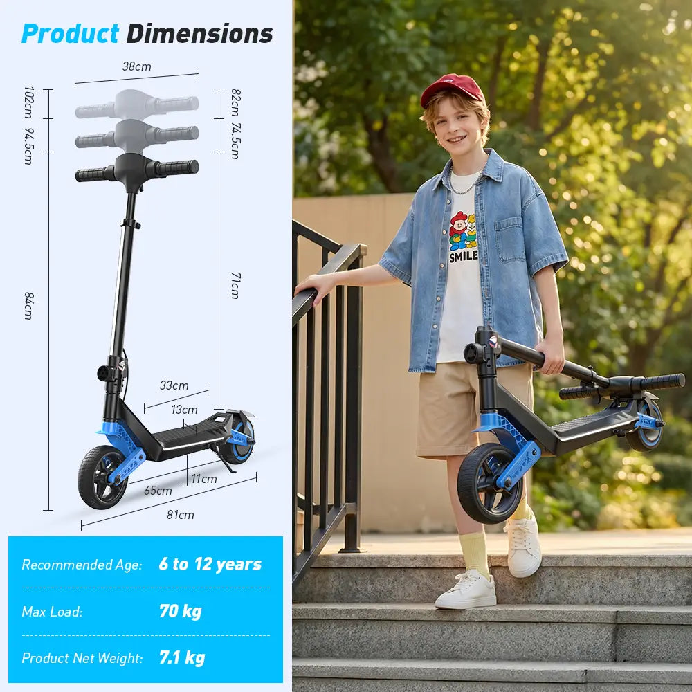 iScooter K6 Foldable Children's Electric Scooter